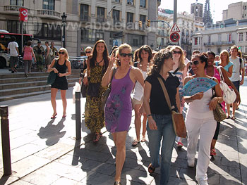 Begeleide wandeling door Barcelona