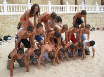 Plezier op het strand