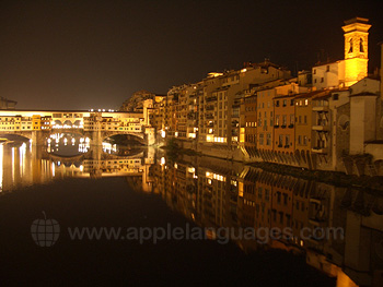 Ponte Vecchio tijdens de nacht!