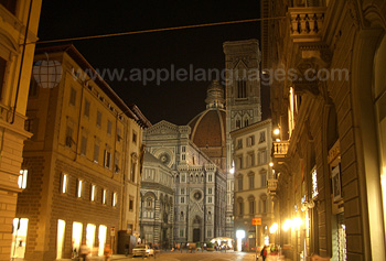 Uitzicht op Santa Maria del Fiore kathedraal, ook bekend als de Duomo