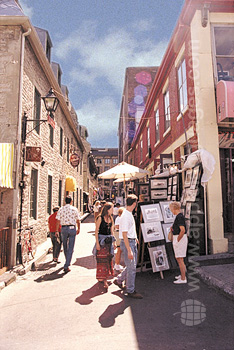 Het oude gedeelte van de stag, Montreal