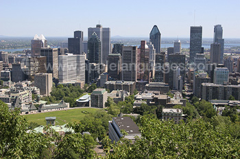 Montreal tijdens de zomer