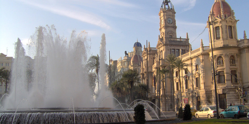 Het Stadhuis van Valencia