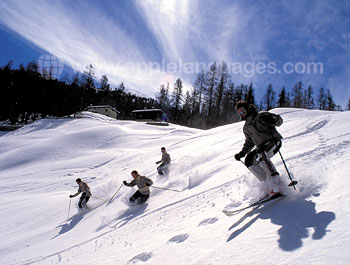 Off piste ski