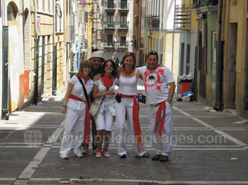 Studenten in Pamplona