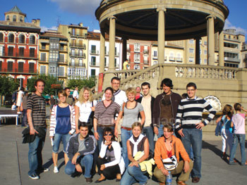 Studenten in Pamplona