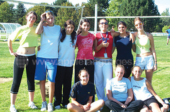 Voetbal in het zomerkamp