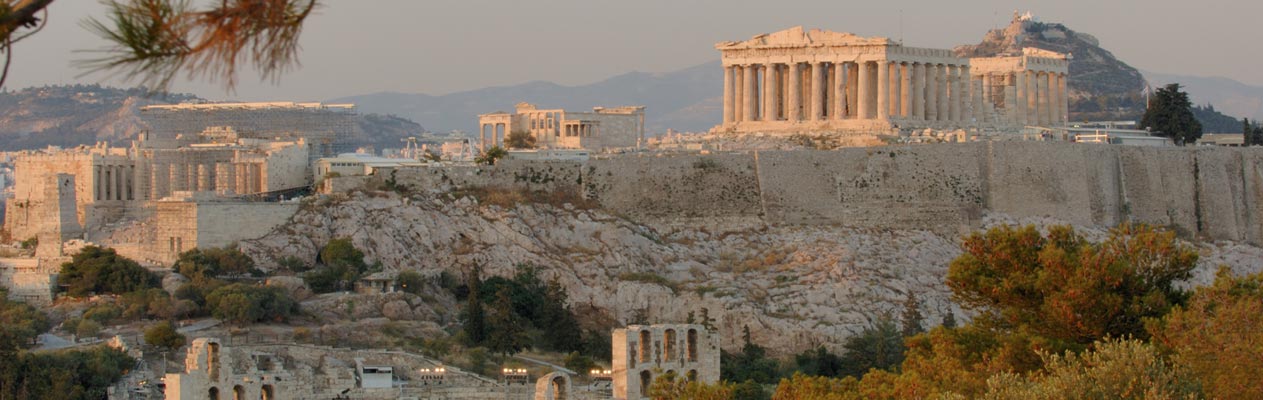 Het Parthenon in Athene