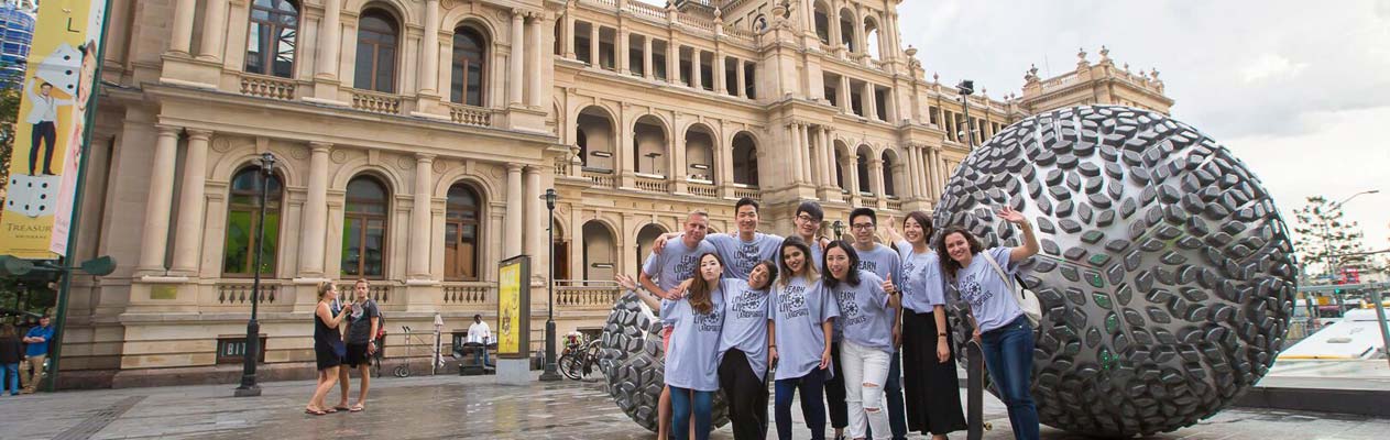 Studenten Engels in Brisbane