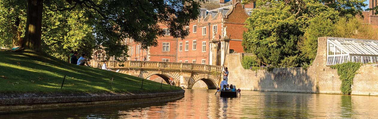 Studenten Engels in Cambridge