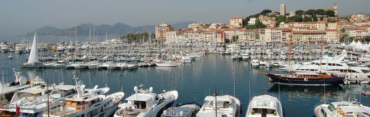 Zeehaven van Cannes, Cannes Frankrijk