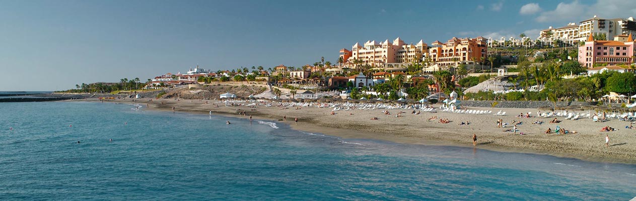 Het strand van Costa Adeje - Playa del Duque, Tenerife