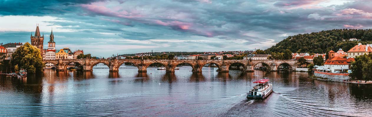 Karelsbrug in Praag, Tsjechië