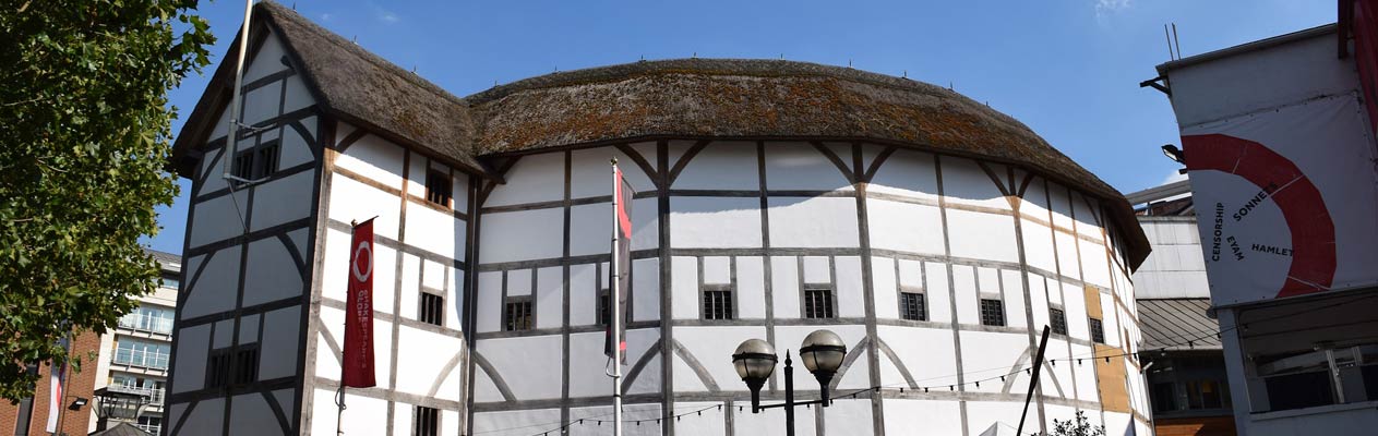 Globe theater, Londen, Engeland