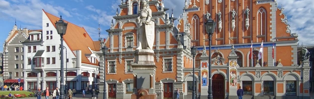 Het Huis van de Zwartkoppen, Riga, Letland