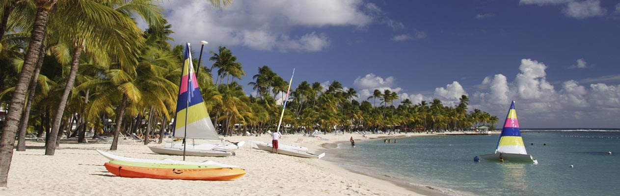 Strand van Le Gosier, Guadeloupe