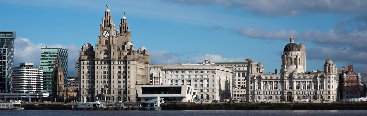 Liverpool scheepswerf en stad, VK