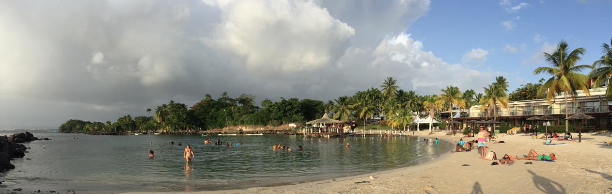 Strand van Martinique