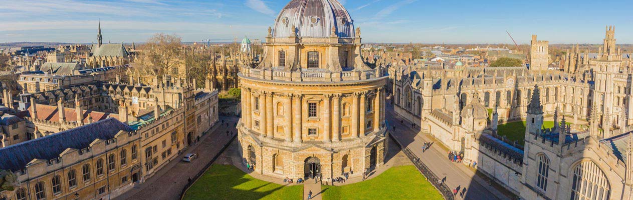 Radcliffe Camera en Universiteitsgebouwen, Oxford