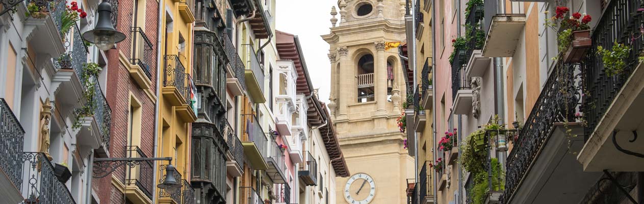 Route naar Santiago, Pamplona, Spanje