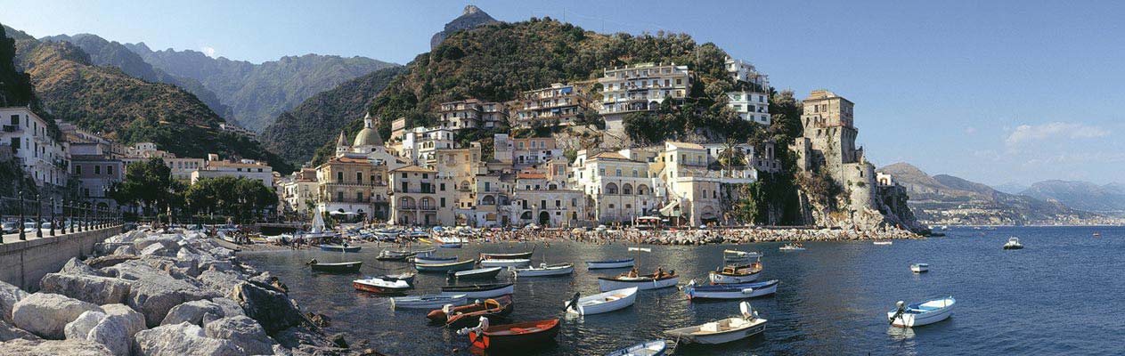 Italiaanse stad Salerno