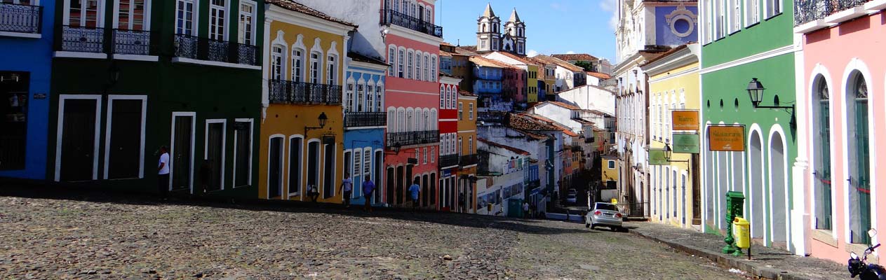 Salvador, hoofdstad van de deelstaat Bahia, Brazilië