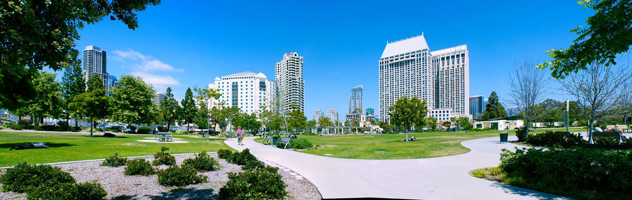 Stadscentrum van San Diego, Californië