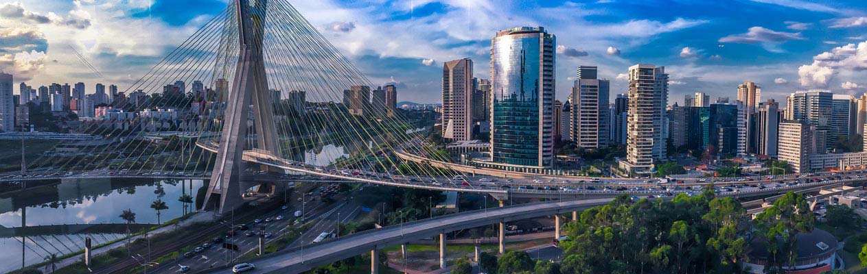 De wereldstad Sao Paulo, Brazilië