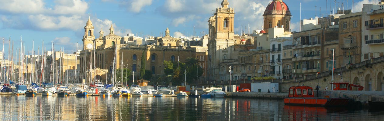 St. Julian's kustplaats in Malta