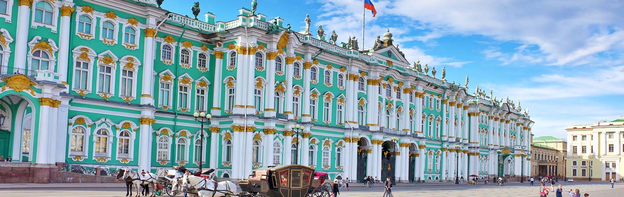 Hermitage Museum in Sint-Petersburg, Rusland