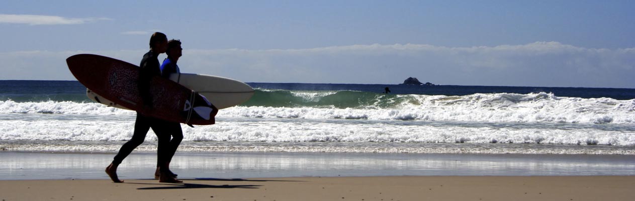 Frans en Surfen in Biarritz