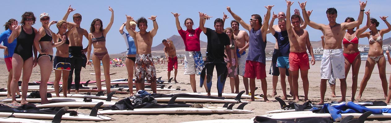 Spaans en Surfen in Lanzarote