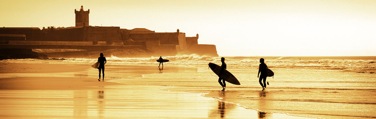 Portugees en Surfen in Lissabon